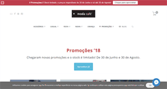 Desktop Screenshot of modacafe.pt